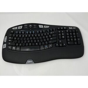 Logitech K350 Wireless Comfort Wave Keyboard Y-R0053 - No USB Receiver - Powers